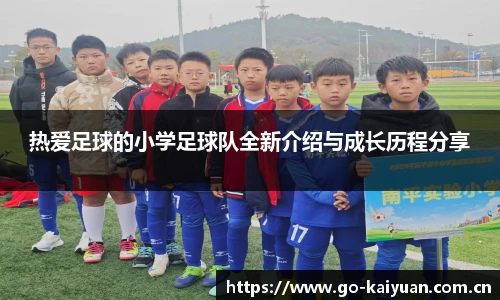 热爱足球的小学足球队全新介绍与成长历程分享